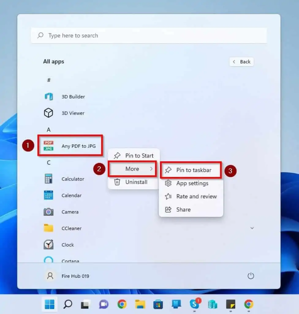 How to Pin to Taskbar in Windows 11 Itechguides