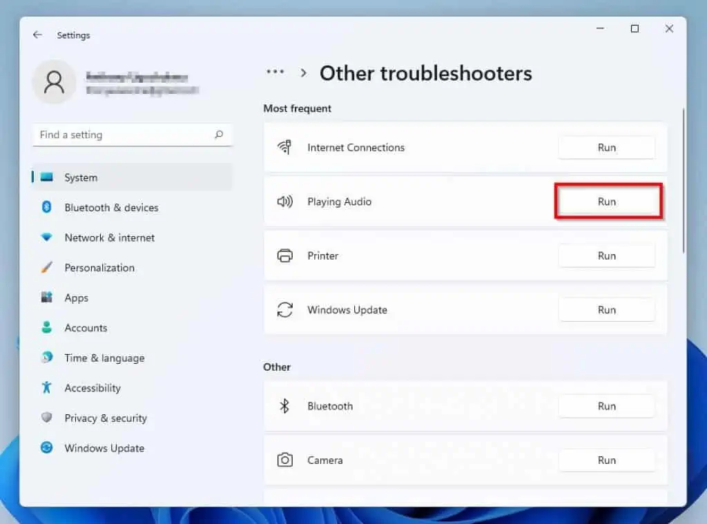 Fix Windows 11 If Sound Is Not Working By Running The Audio Troubleshooter