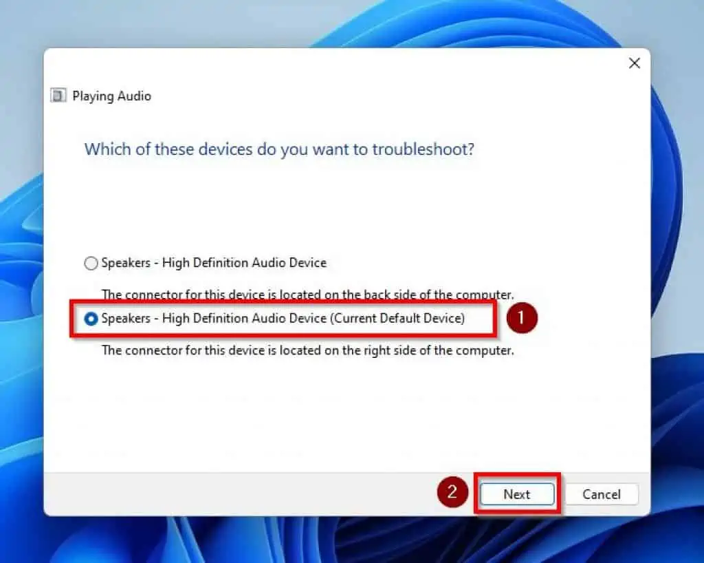 Fix Windows 11 If Sound Is Not Working By Running The Audio Troubleshooter