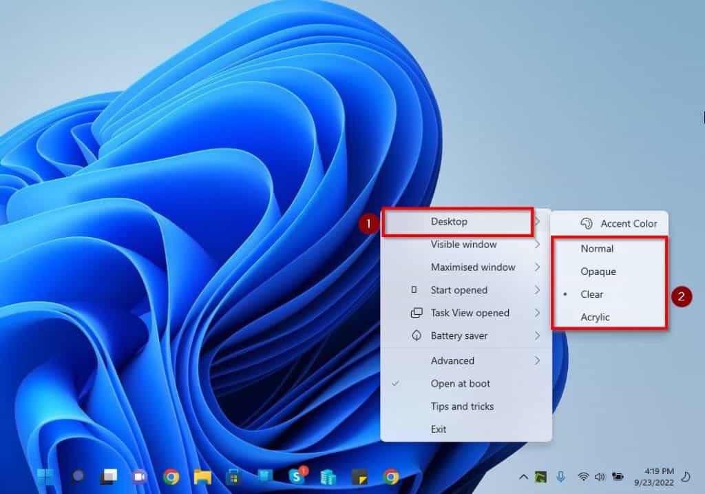 Make Taskbar Completely Transparent In Windows 11 Using TranslucentTB