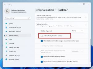 How to Restore Windows 11 Taskbar that Disappeared - Itechguides