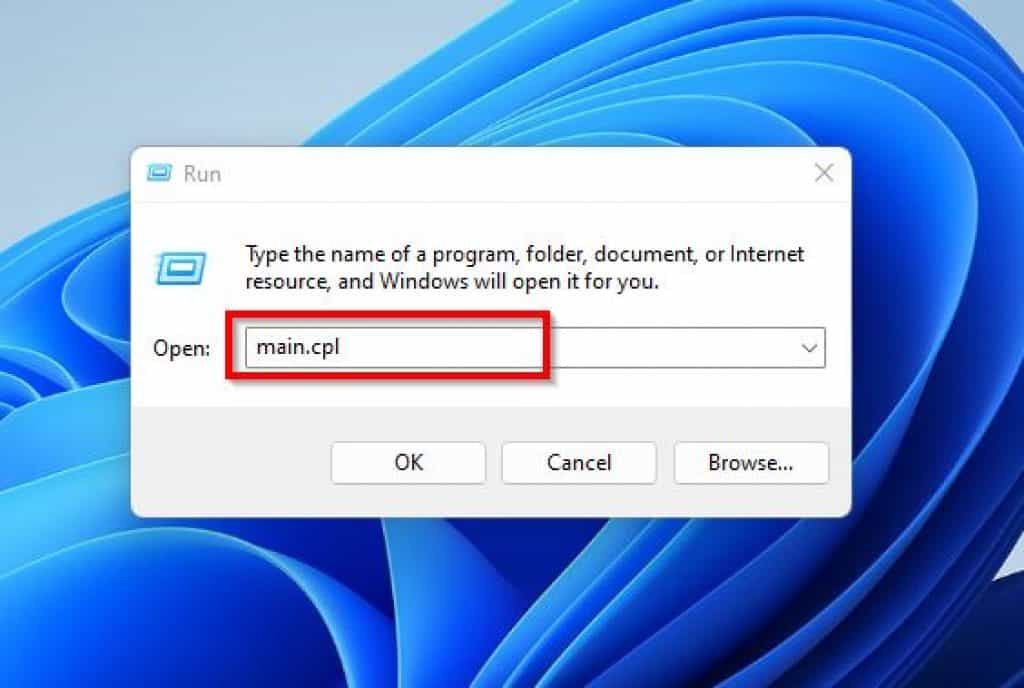 Turn Off Mouse Acceleration In Windows 11 Via Run Command