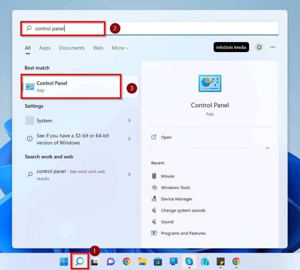 Open Disk Management In Windows 11 Via Control Panel