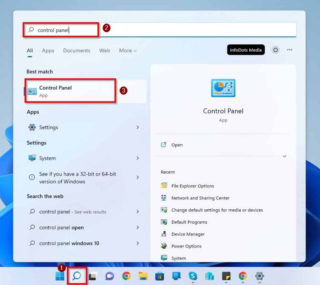 Change Default Browser In Windows 11 Through Control Panel