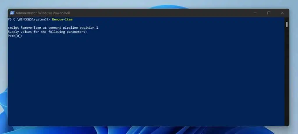 PowerShell.exe NonInteractive command line argument.