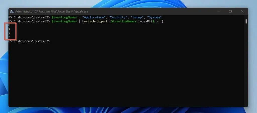 How To Use The ForEach-Object Command To Get The Index Of Current Item In A PowerShell Loop