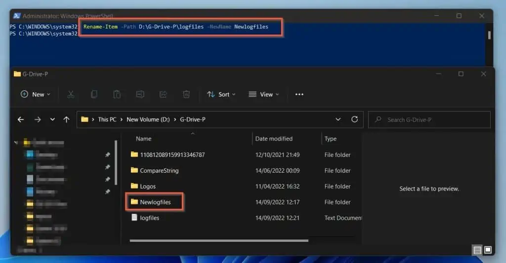 How To Rename A File Or A Folder With PowerShell In Windows 11 Or Windows 10