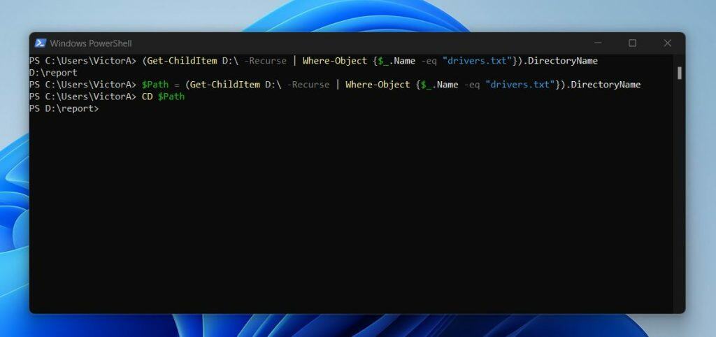 How To Use PowerShell CD (Set-Location) Command To Change Directory To A File's Location