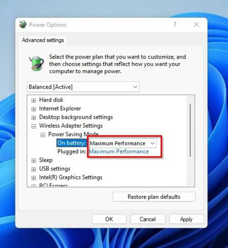 Fix Driver Power State Failure Error In Windows 11 By Modifying Power Plan Settings