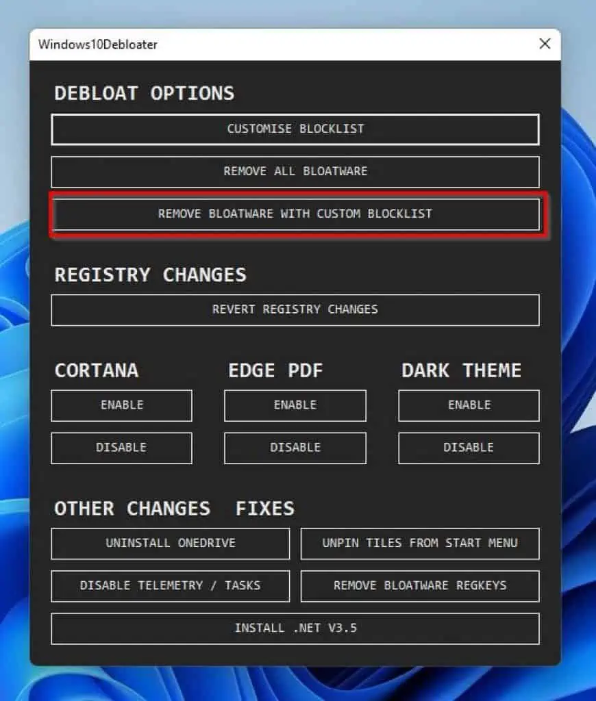Debloat Windows 11 Via Windows PowerShell