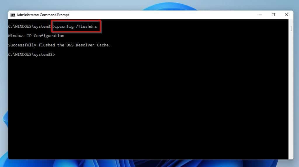 Fix Windows 11 WiFi If Not Working By Releasing IP And Flushing DNS Cache