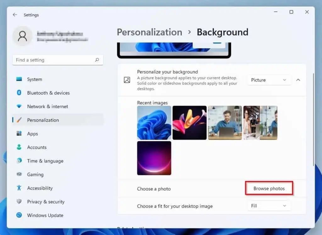 How to Change Windows 11 Background Wallpaper - Itechguides
