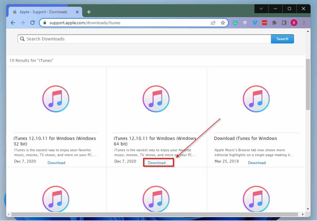 Download itunes for windows 11 64 bit itunes download for windows