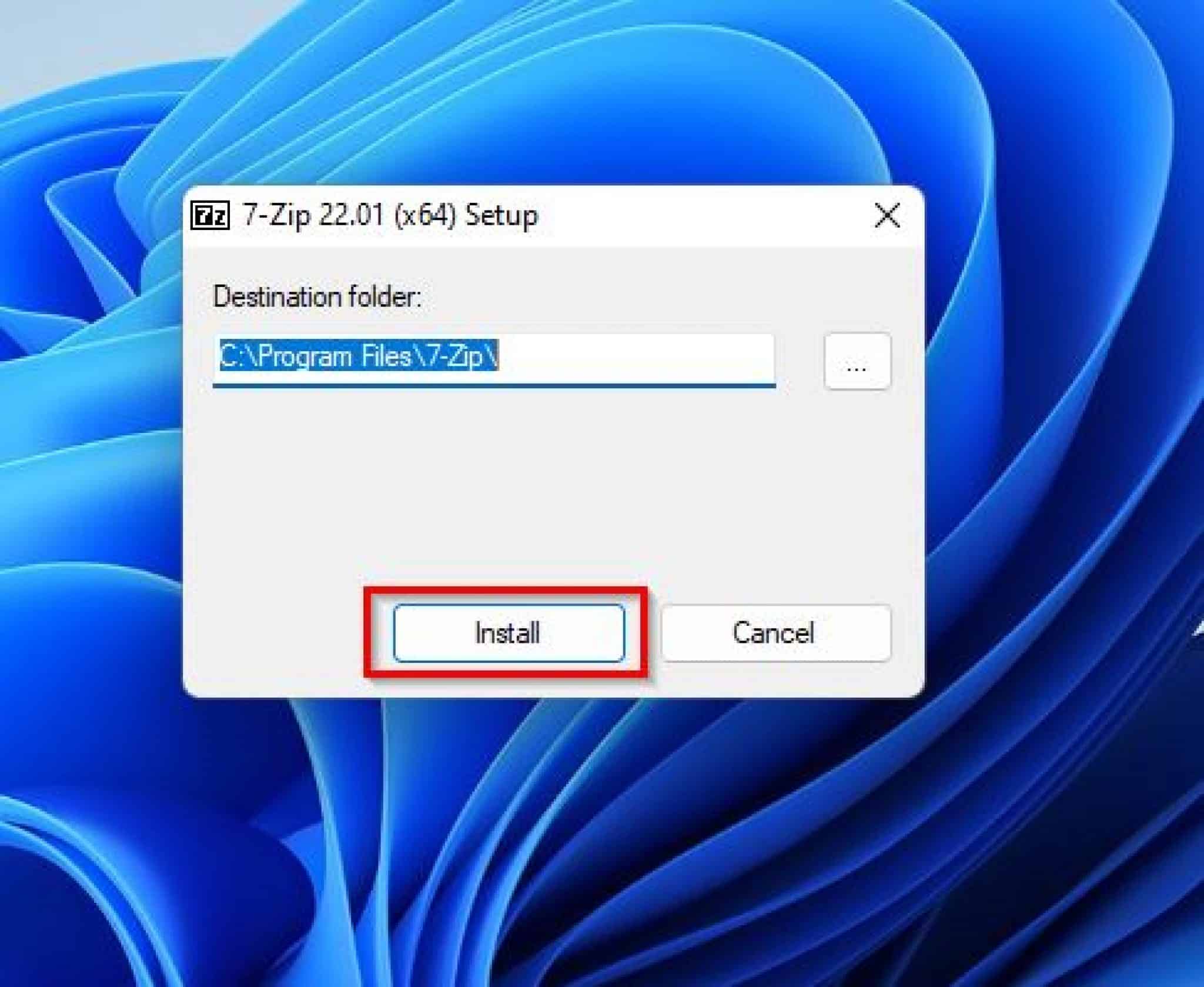 7 Zip Windows 11 - 2 Methods To Download It - Itechguides.com