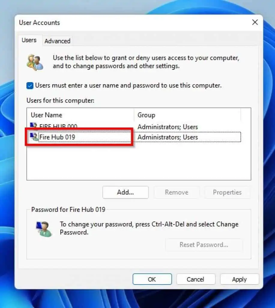 Enable Auto Login In Windows 11 Through Settings