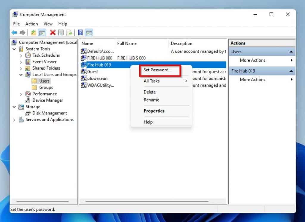 Enable Auto Login In Windows 11 Using Computer Management