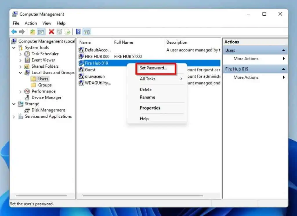 Enable Auto Login In Windows 11 Using Computer Management 