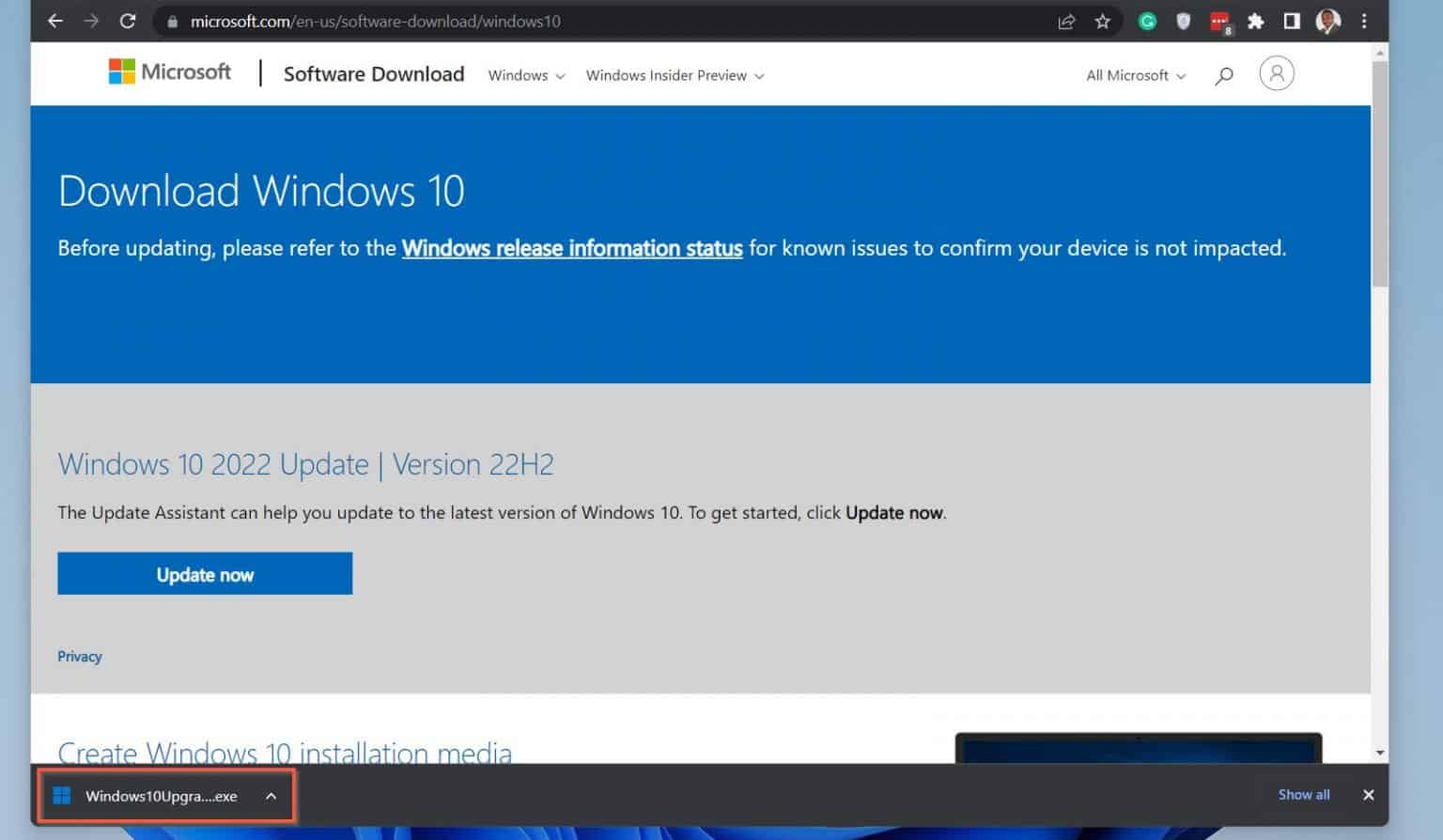 How To Download And Install Windows 10 22h2 Update Manually How To Download And Install Windows 10 22h2 Update Manually