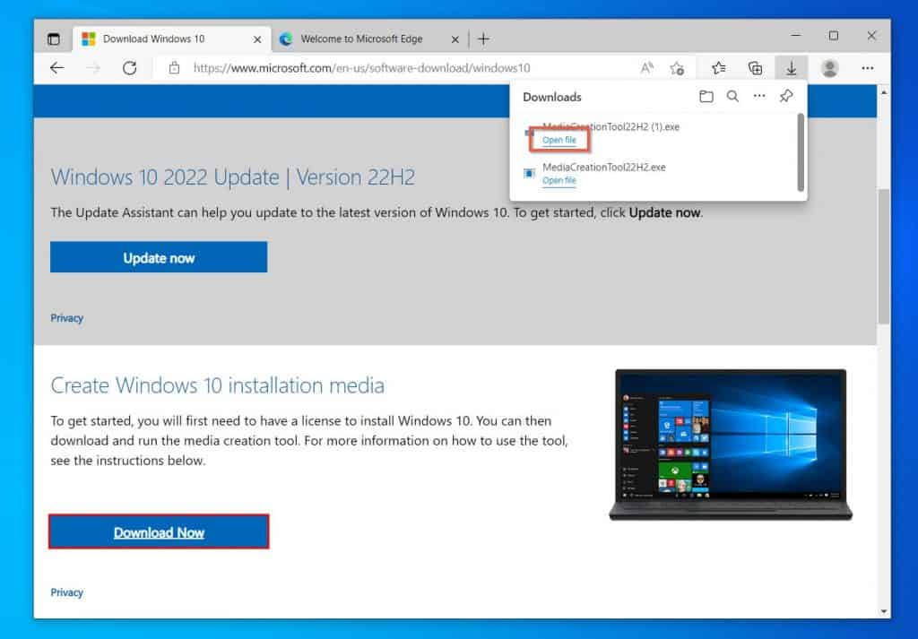 Download And Install Windows 10 22H2 Update Manually With Windows 10 ISO