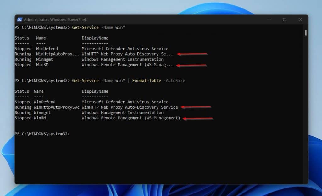 Overview Of The PowerShell Format-Table Command