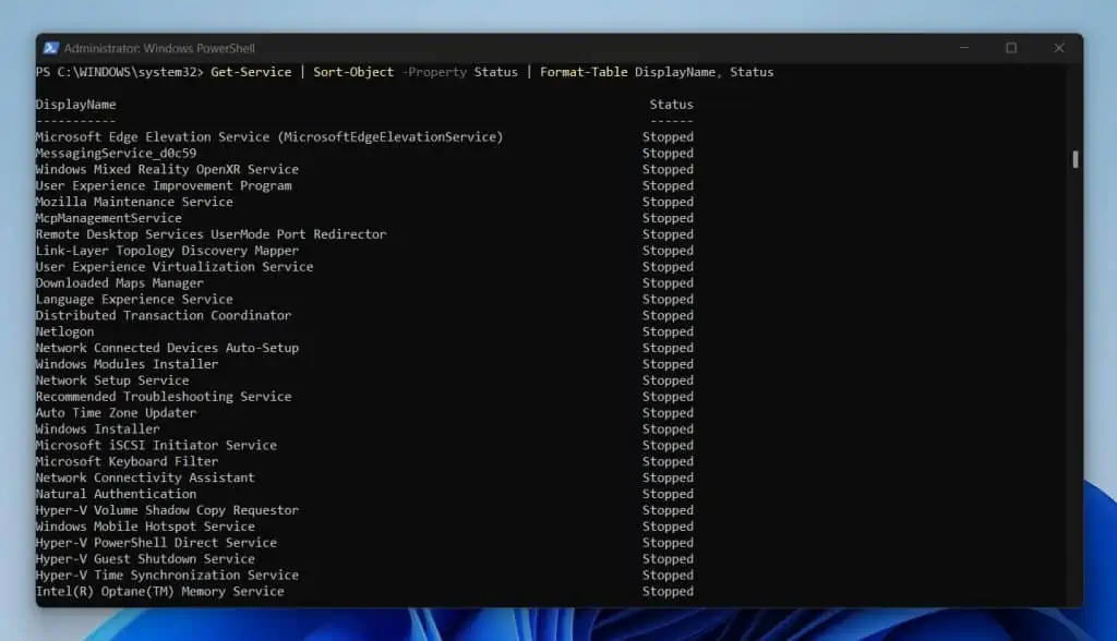 How To Sort Tables With Powershell Format-Table