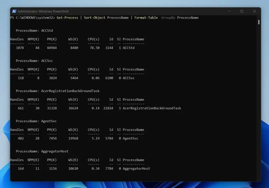 How To Use The GroupBy Parameter Of The PowerShell Format-Table Command To Order Table Properties