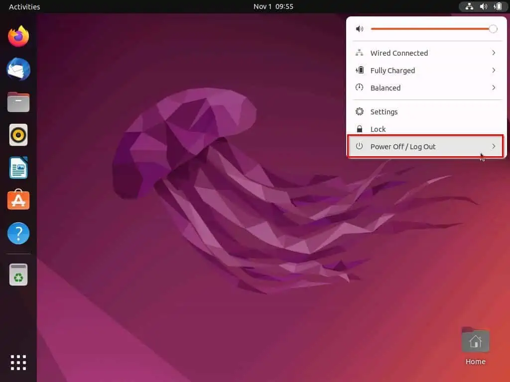 Shut Down Ubuntu Through The GUI