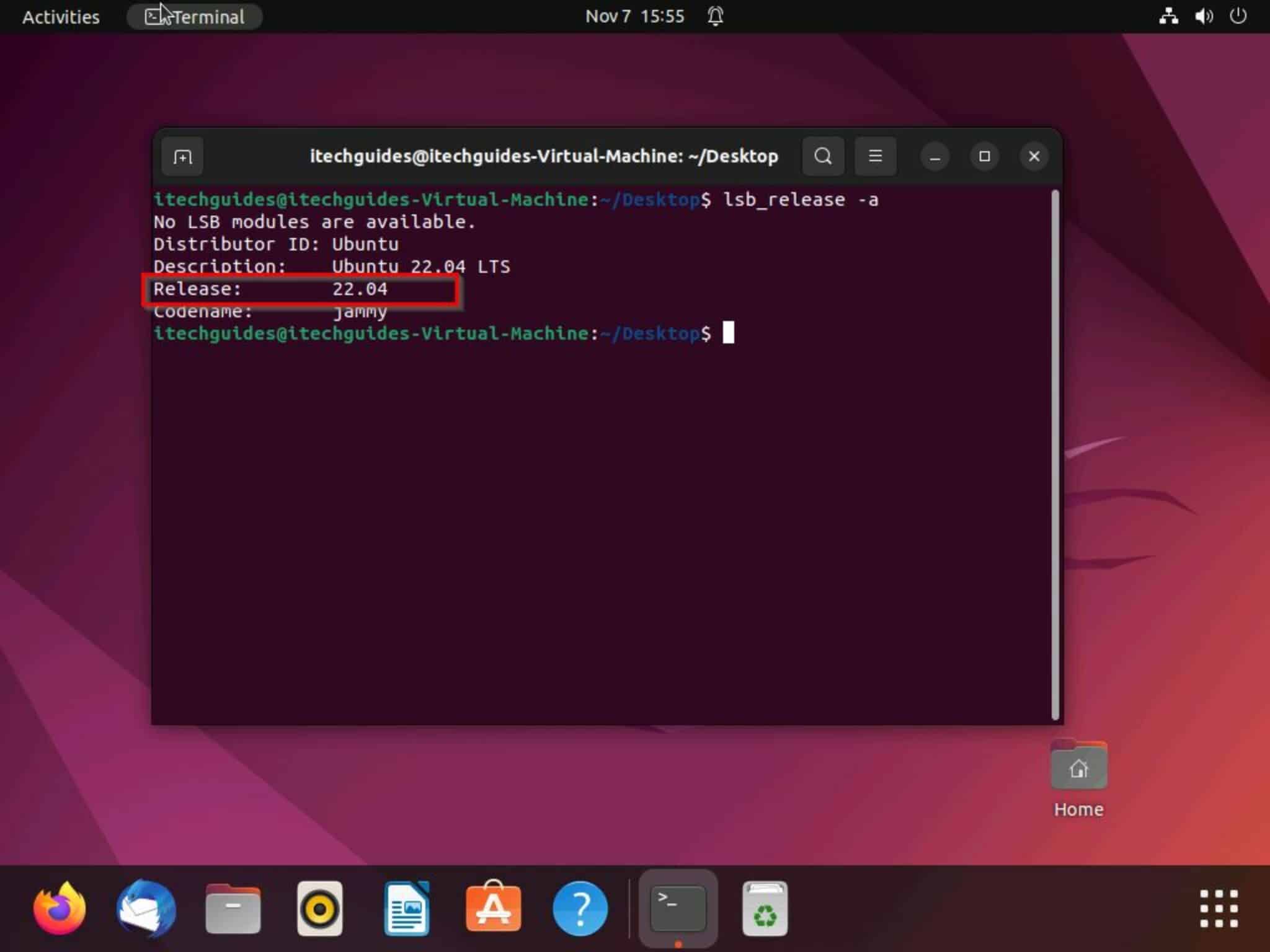 How to Check OS Version in Linux - Itechguides.com