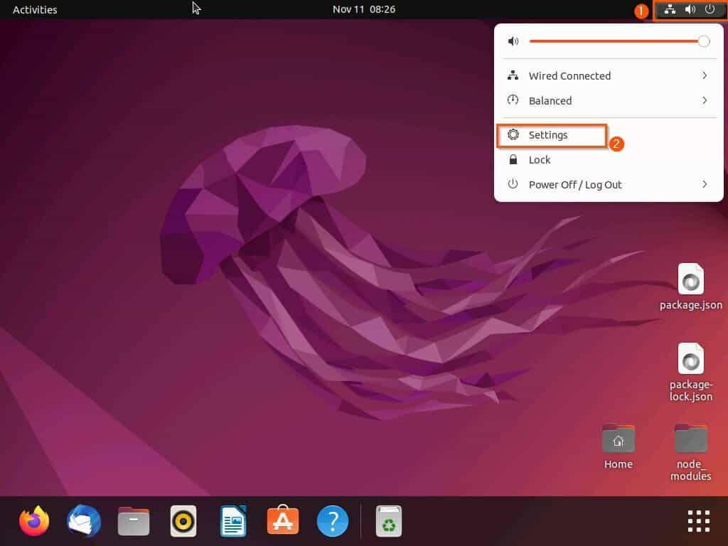 Change Desktop Icon Size In Ubuntu Through Settings