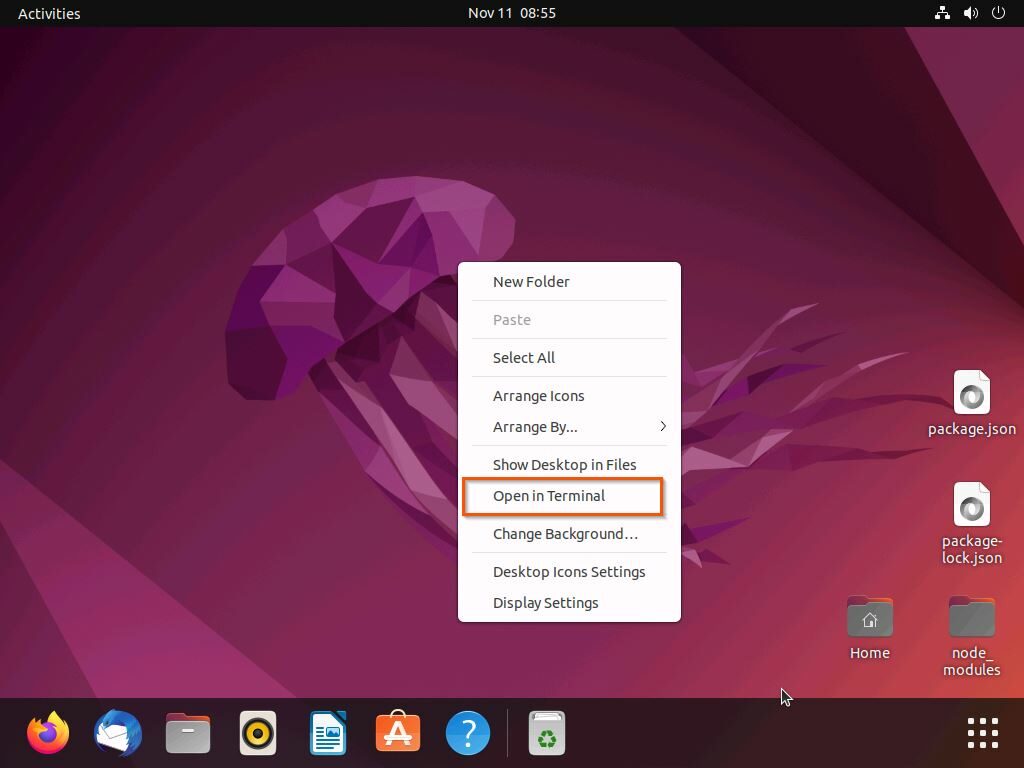 Change Desktop Icon Size In Ubuntu Using GNOME Extension