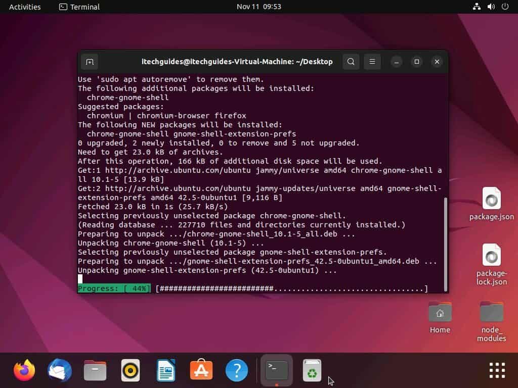 Change Desktop Icon Size In Ubuntu Using GNOME Extension