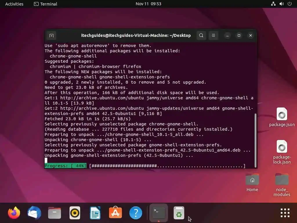 Change Desktop Icon Size In Ubuntu Using GNOME Extension
