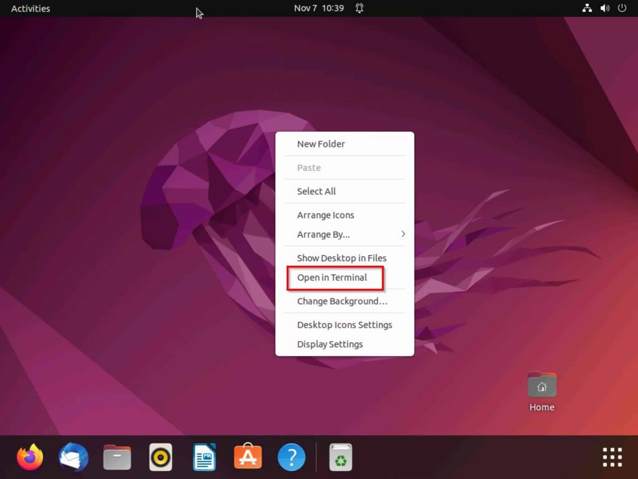 ubuntu install black screen with x cursor