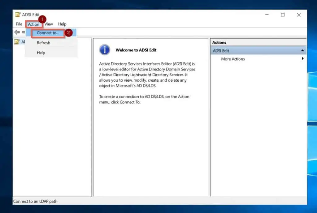 How To Access Active Directory Attribute Editor From ADSI Edit