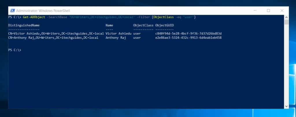 How To Find AD Object SID With The Get-ADObject PowerShell Command