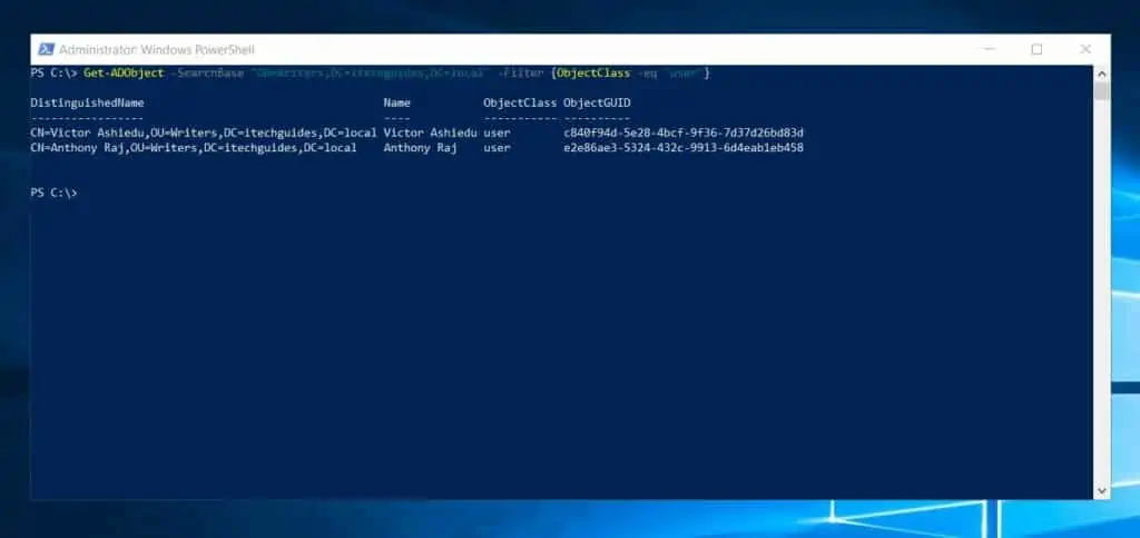 How To Find AD Object's Creation Date With The Get-ADObject PowerShell Command
