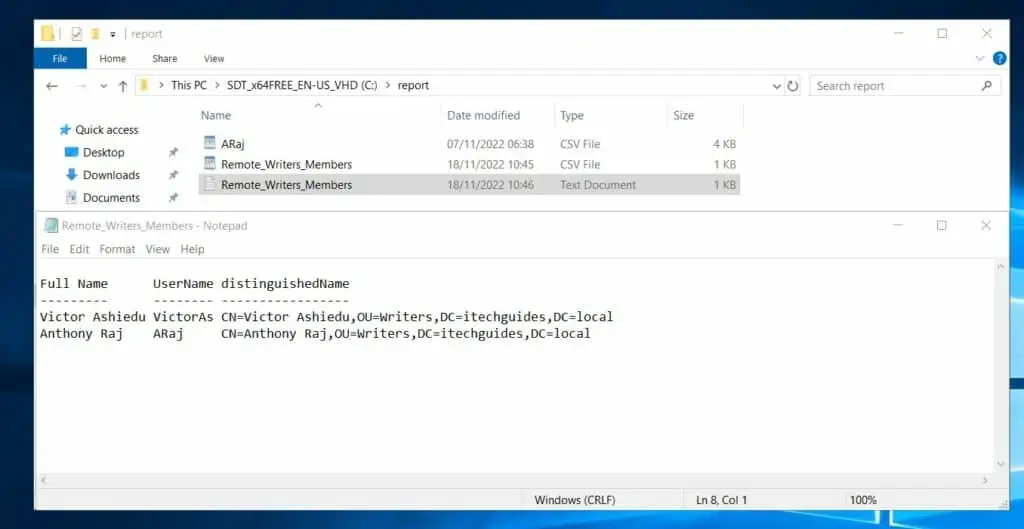 How To Export AD Group Members To A Text Or CSV File With PowerShell