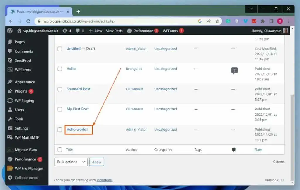 Underline Text In WordPress Using WordPress Block Editor