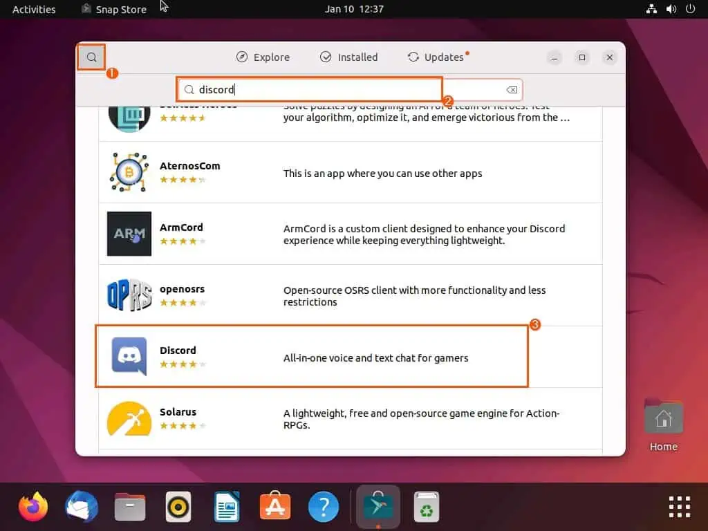 Install Discord On Linux Through The GUI