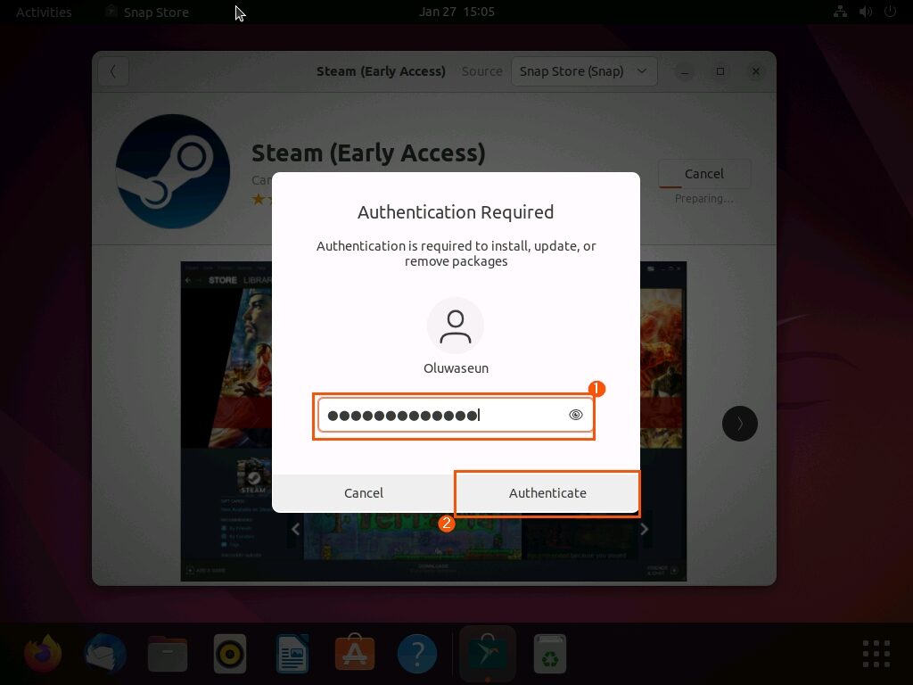 Install Steam On Ubuntu Through The GUI