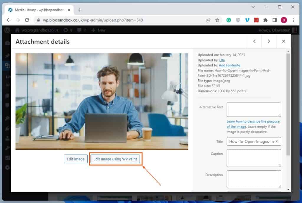 Flip Image in WordPress Using a Plugin