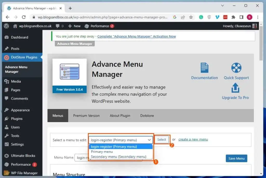 Add Pages To Menu In WordPress Using A Plugin