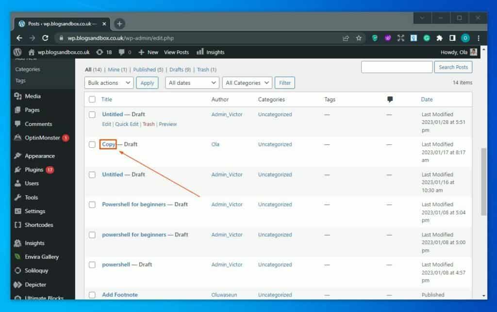 Copying and Pasting from Microsoft Word to WordPress