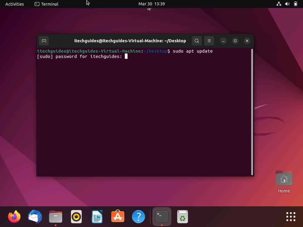 Send Applications To Desktop In Ubuntu Using A Gnome Shell Extension