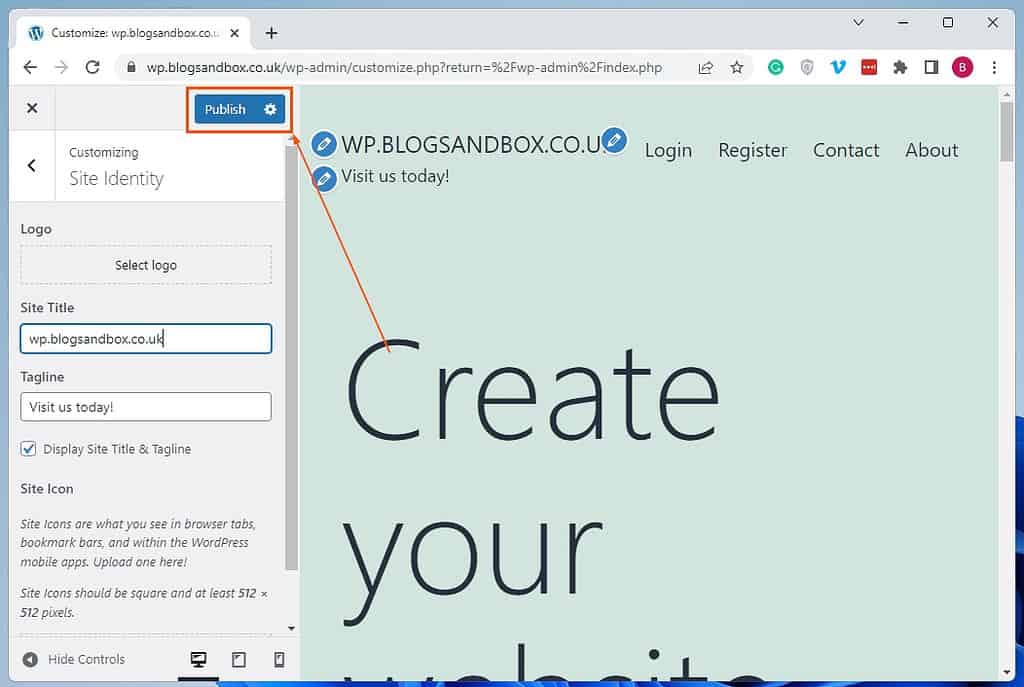 Adjust The Title In WordPress Via Theme Customizer