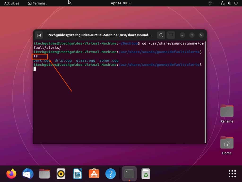 Modify Notification Sound In Ubuntu Via Terminal