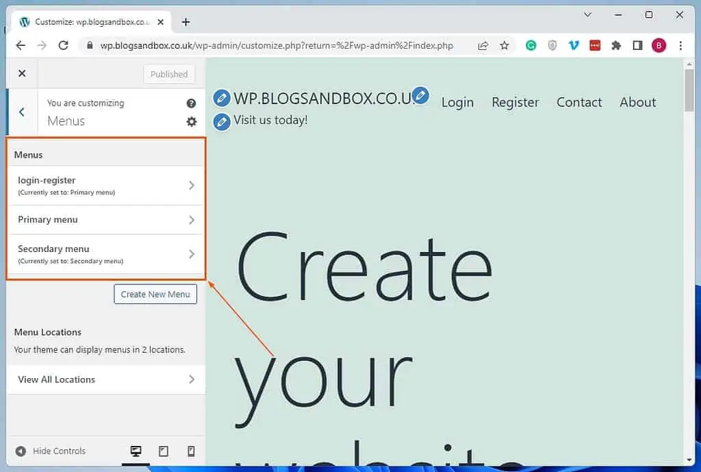 Eliminate Tab In WordPress Through Theme Customizer 