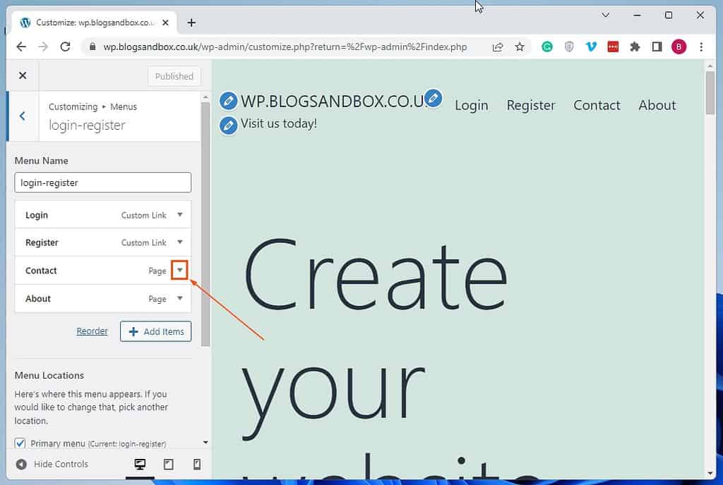 Eliminate Tab In WordPress Through Theme Customizer 