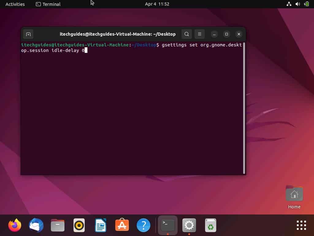 Turn Off Power Saving Mode In Ubuntu Through The Terminal