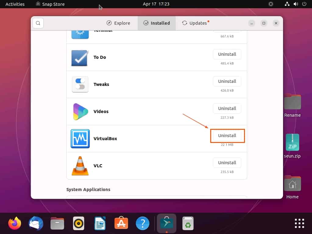 How To Uninstall VirtualBox In Ubuntu 